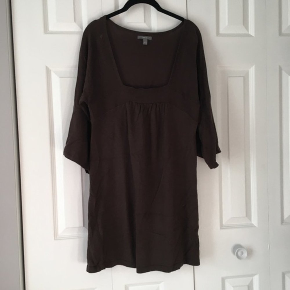Brown Tunic Sweater